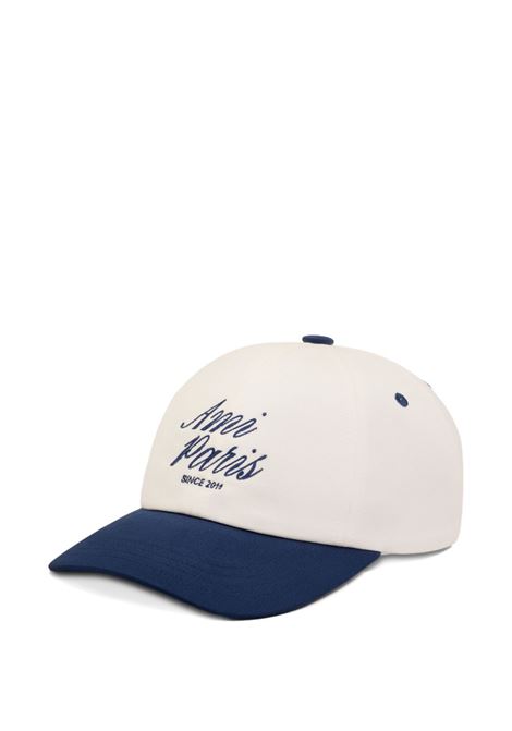 bicolor adc cap unisex blue and white AMI PARIS | UCP278.AW0041A042